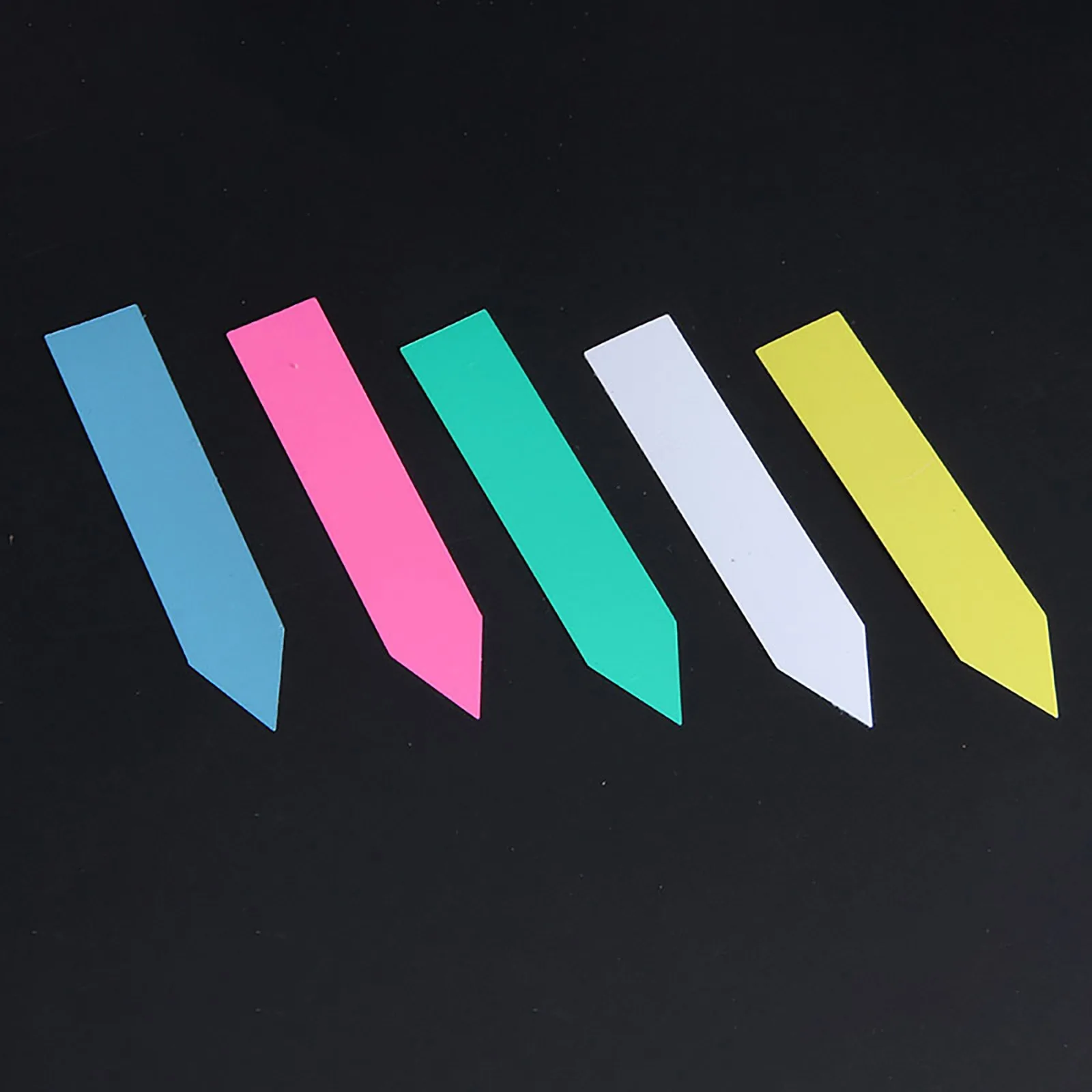 

100pcs Plastic Plant Tags Waterproof Garden Plant Labels Pot Marker Multicolor Seed Labels Pot Marker Plant Name Tags Plant