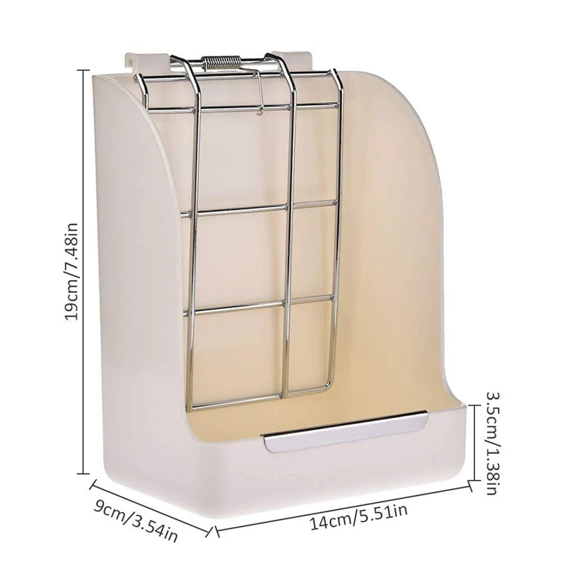Rabbit Grass Frame Hay Feeder Manger Rack For Guinea Pig Chinchilla Fixed Flip-Up Holder Basket Small Pet | Дом и сад