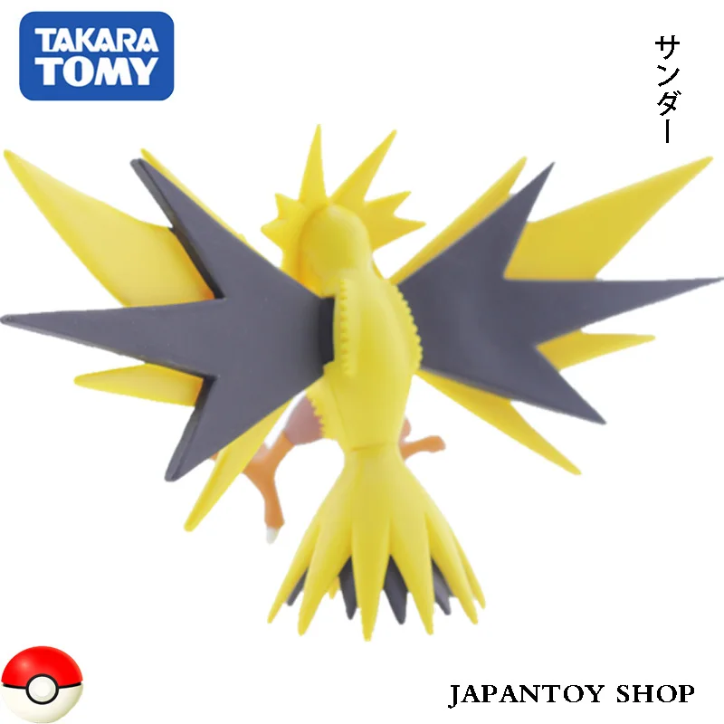 Миниатюрные фигурки pokemon takara tomy tomica moncolle ex ehp4 pop thunder zapdos детские игрушки волшебный