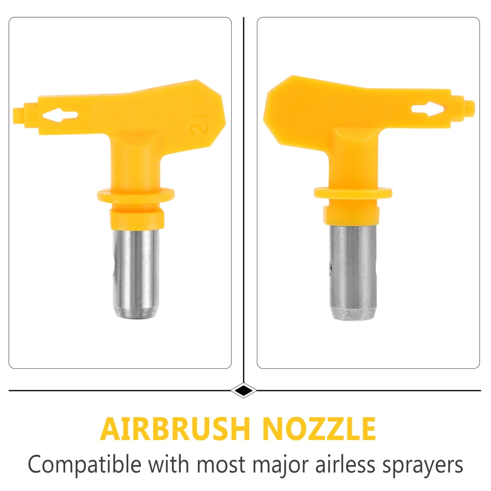 

2pcs High Pressure Airless Sprayer Tips Airless Sprayer Spraying Tool Accessory