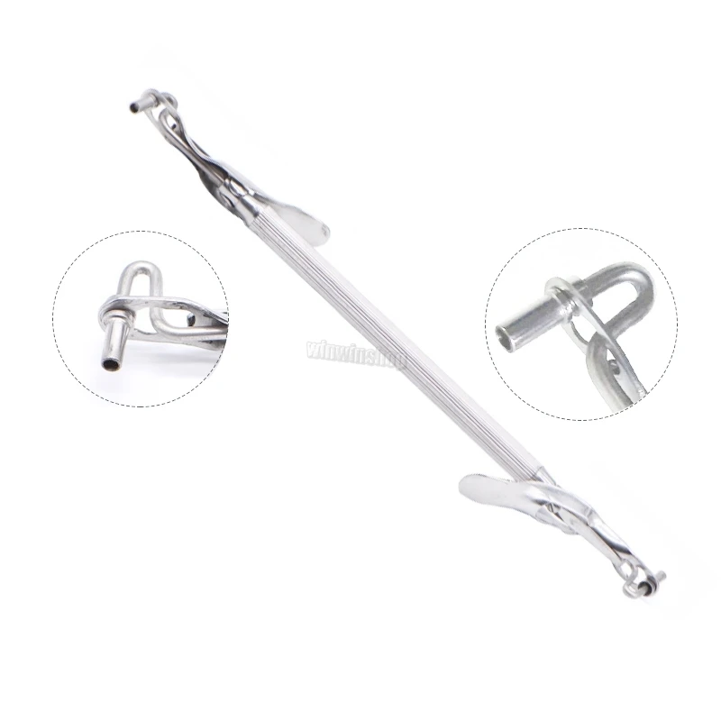 

1Pcs Dental Silver Amalgam Carrier Amalgam Gun Double End Restorative Dentist Lab Tools