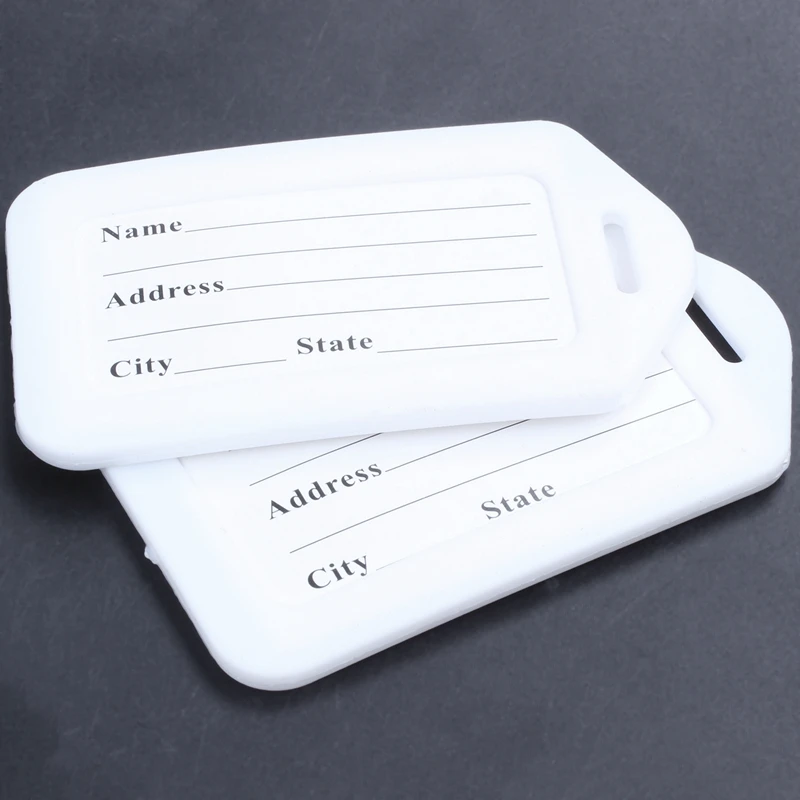 18 шт. бирки для багажа с адресными картами|Этикетки одежды| |