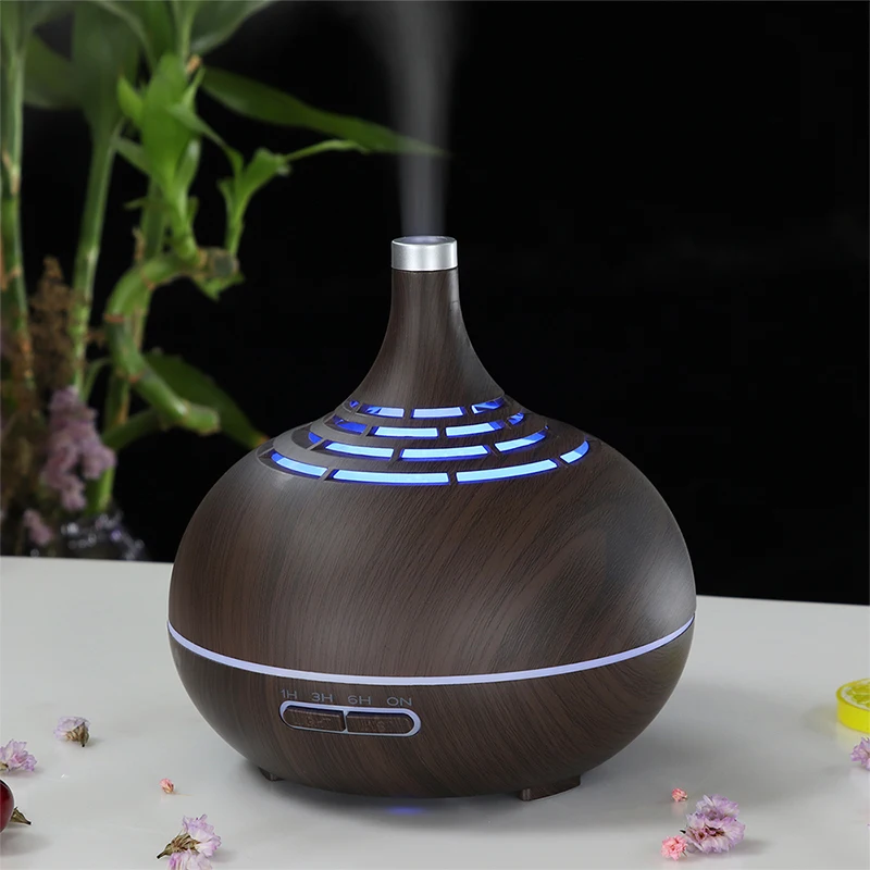 

400ml Aroma Essential Oil Diffuser electric Ultrasonic Air Humidifier fogger LED Light aroma diffuser mist maker for home