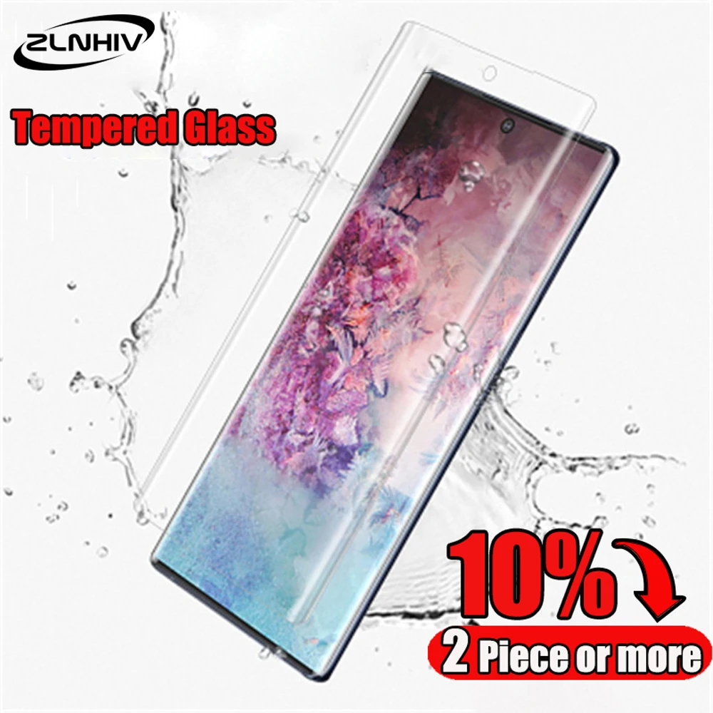 Защитная пленка zlnвич для samsung galaxy note 10 plus pro lite 9 8 закаленное стекло защиты экрана