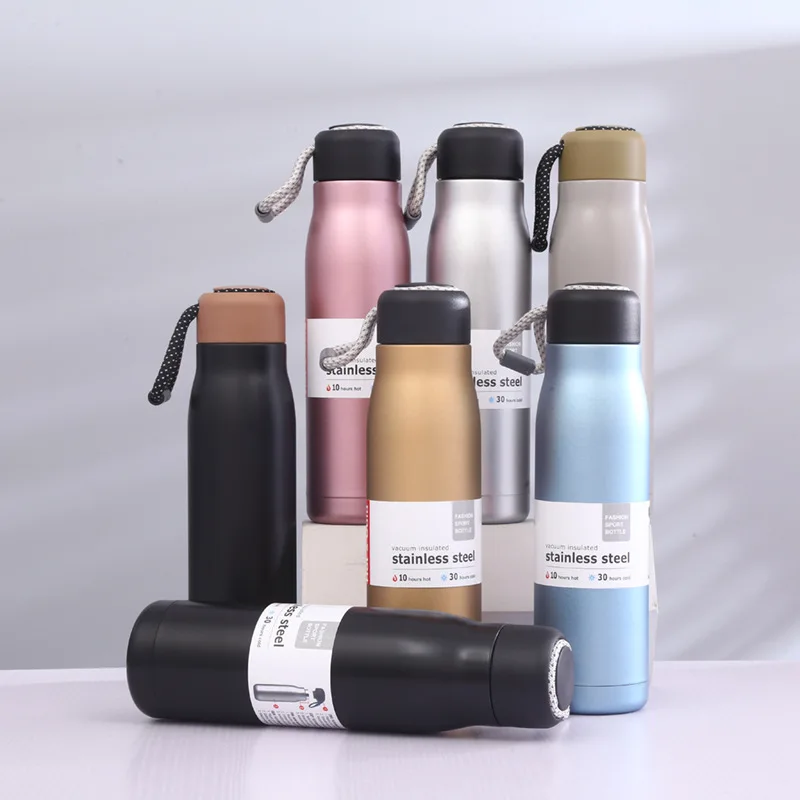 

Portable Outdoor Car Knight Vacuum Thermal Cup Stainless Steel Carry Sports Water Bottle for Children Men Women Tumbler Gift Cup