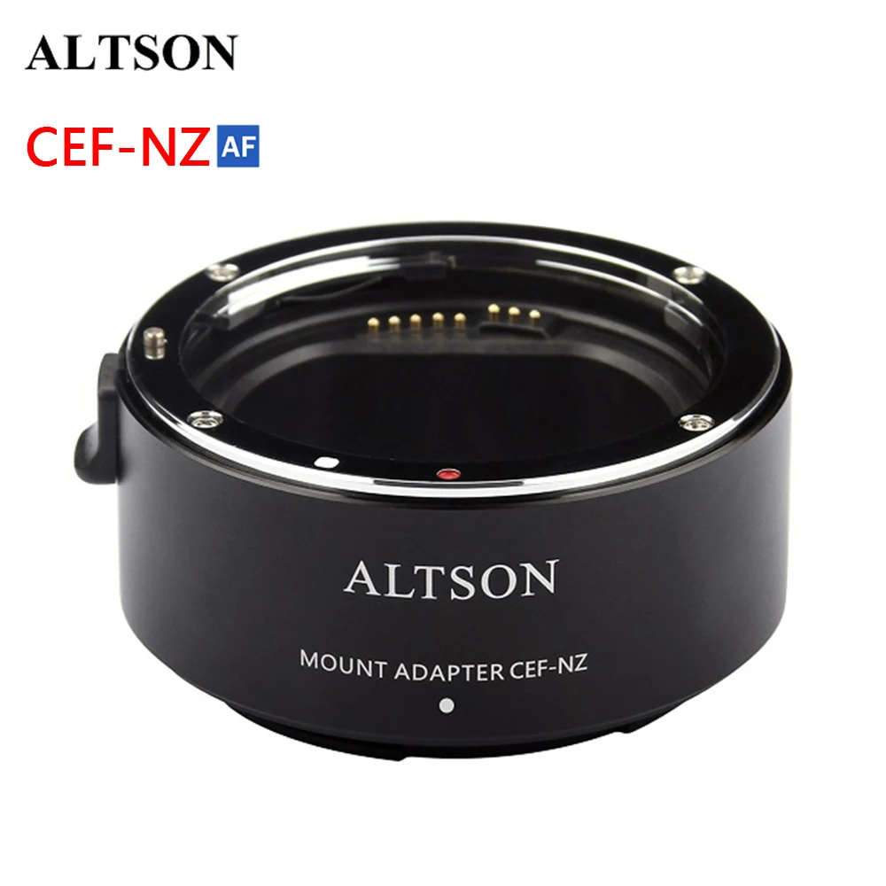 

Адаптер для объектива камеры Altson CEF-NZ AF, кольцо-адаптер с автофокусом для объектива Canon EOS EF EF-S Sigma для камеры Nikon Z Mount s Z6 Z7