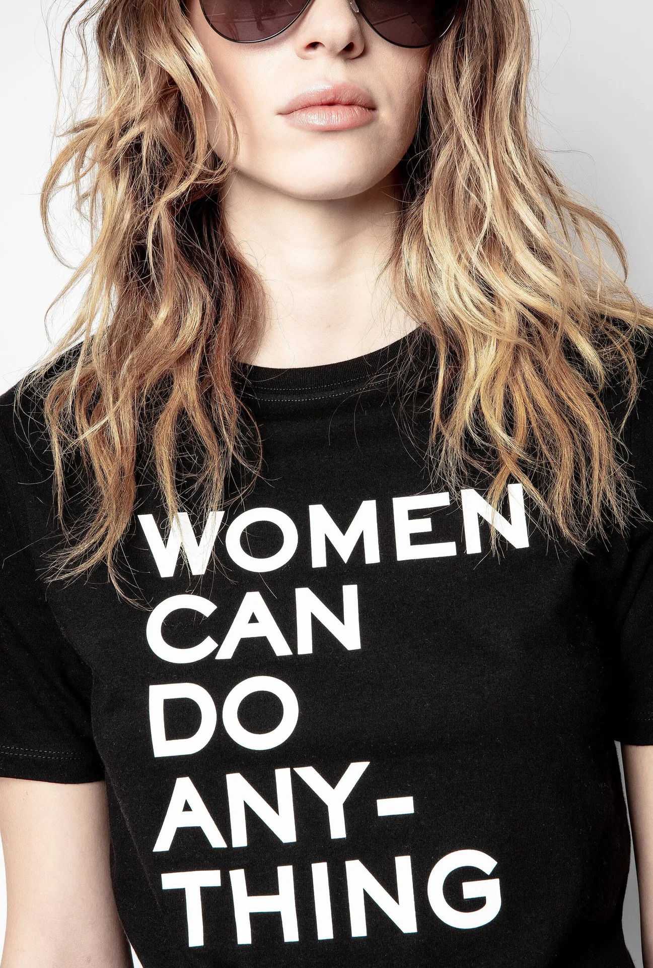 Футболка для девочек летняя Новинка футболка с буквенным принтом U образным