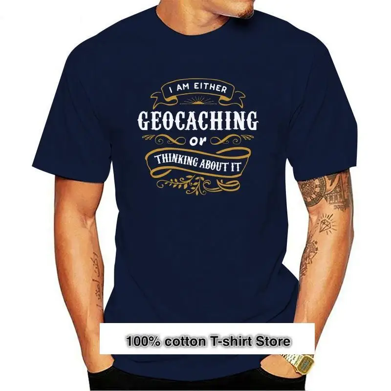 

Camiseta de Geocacher para hombre y mujer, camisa de манга corta с принтом для Geocaching, ropa para Parte Superior Femenina