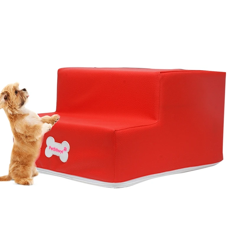 Новая лестница для собак дом 2 ступеньки противоскользящая Съемная кровать