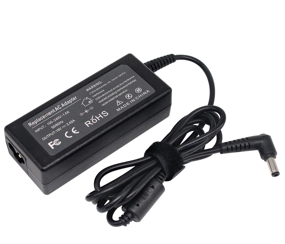 

19v 3.42A 65W AC Power Adapter Charger For Toshiba Satellite C55 C655 C850 C50 L755 C855 L655 L745 P50 C855D C55D S55,5.5mm*2.5m
