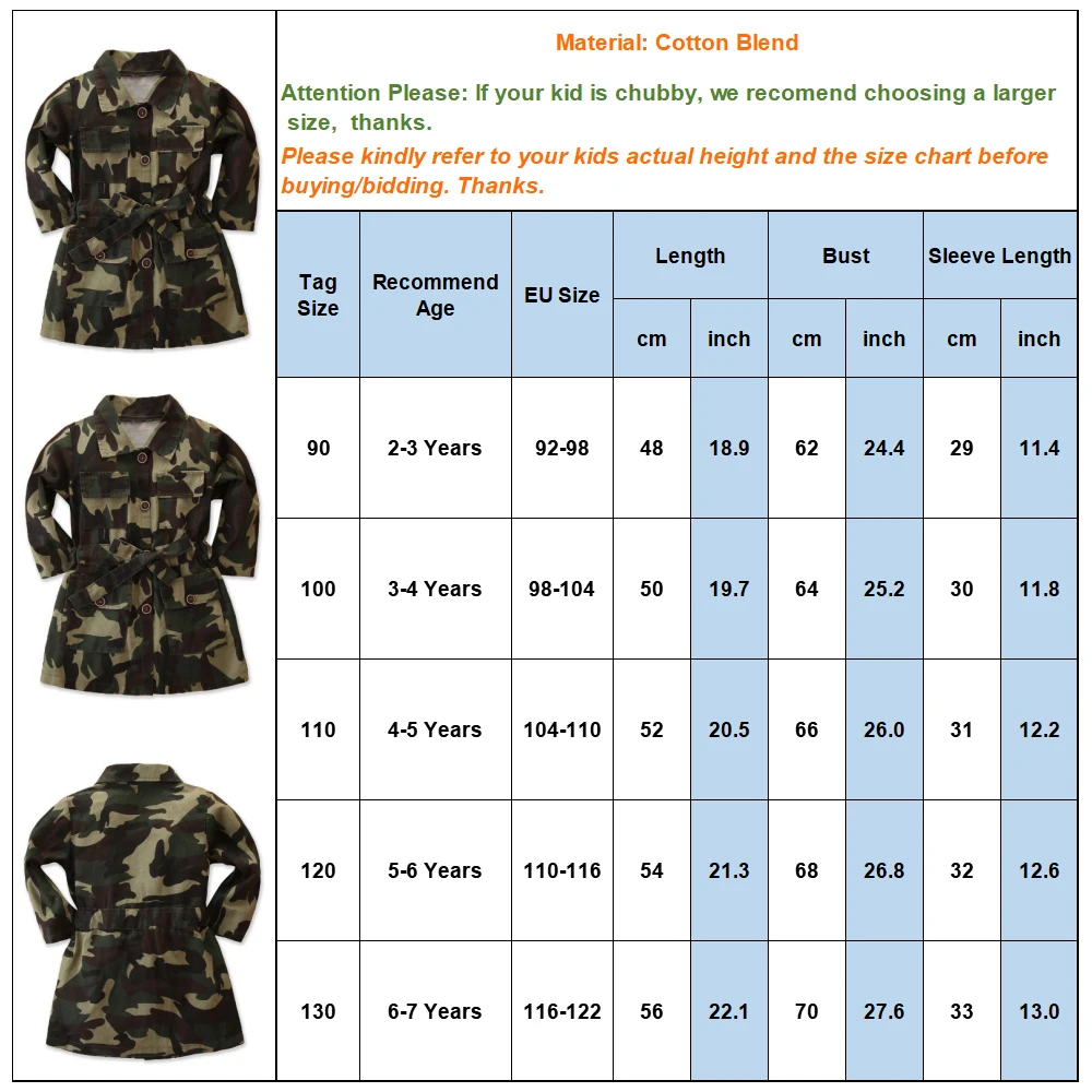 Плащ для девочек модная ветрозащитная куртка с камуфляжным принтом детский