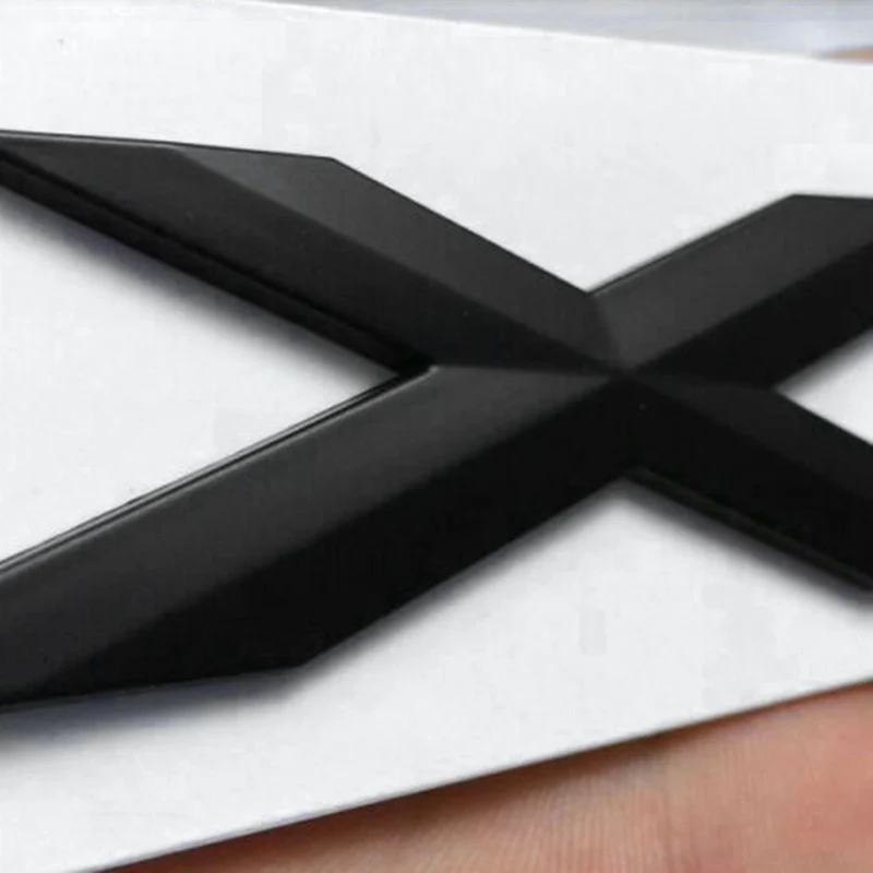 

Car Letter Trunk Emblem Rear Badge Sticker Decal ABS Plastic For BMW X5 F15 F85 E70 E53 X1 Car Styling Accessories