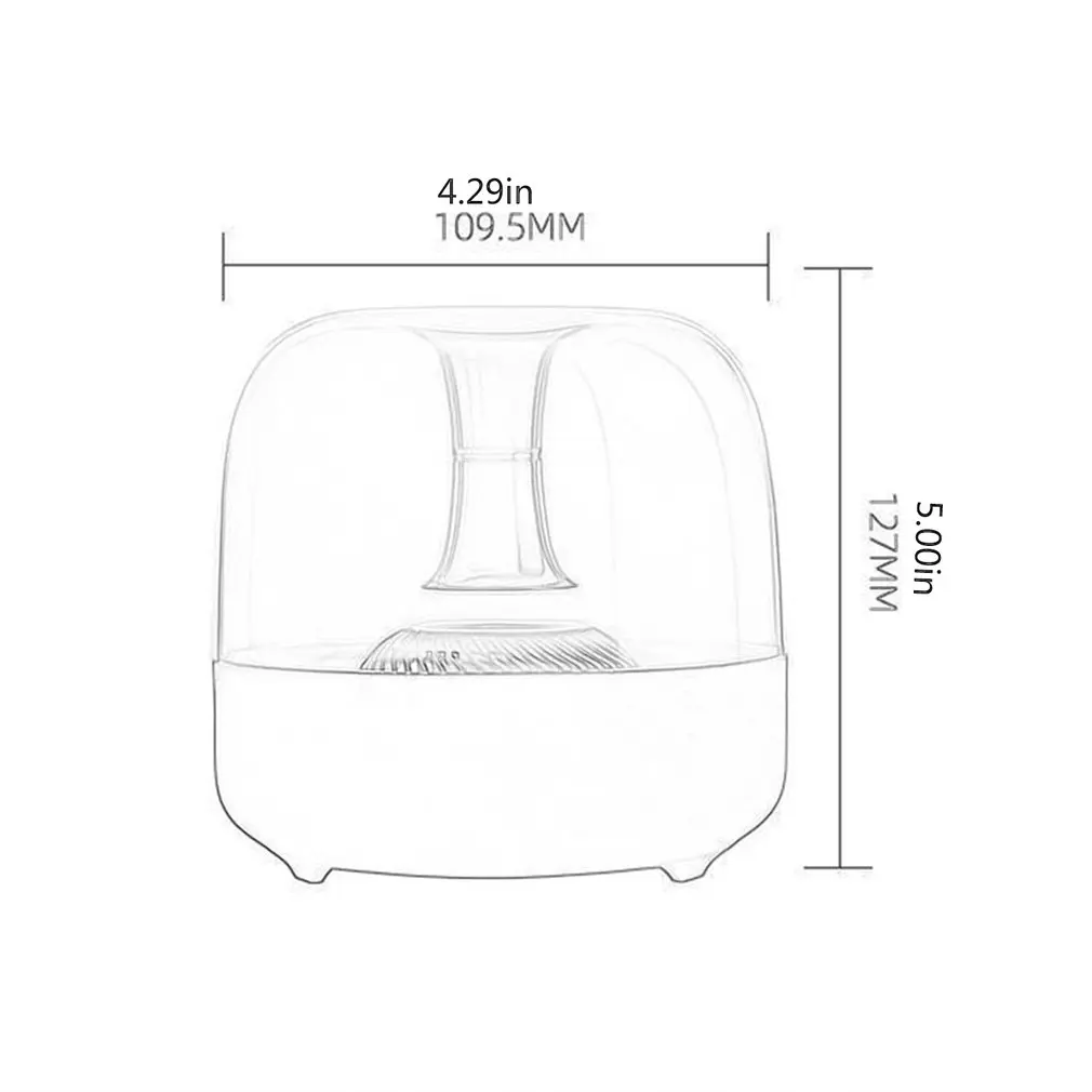 

Subwoofer Wireless Speaker Desk Lamp Support TF Card Colorful LED Light U Disk Mini Phone Tablet Stereo Music Voice Box