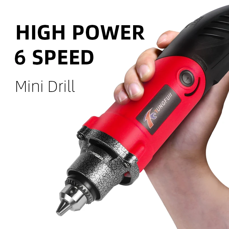 TUNGFULL Dremel Гравировальный инструмент 500 Вт гравировальная дрель электрическая 220 В