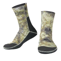 3mm camouflage beach socks swimming keep warm for scuba spearfishing diving socks