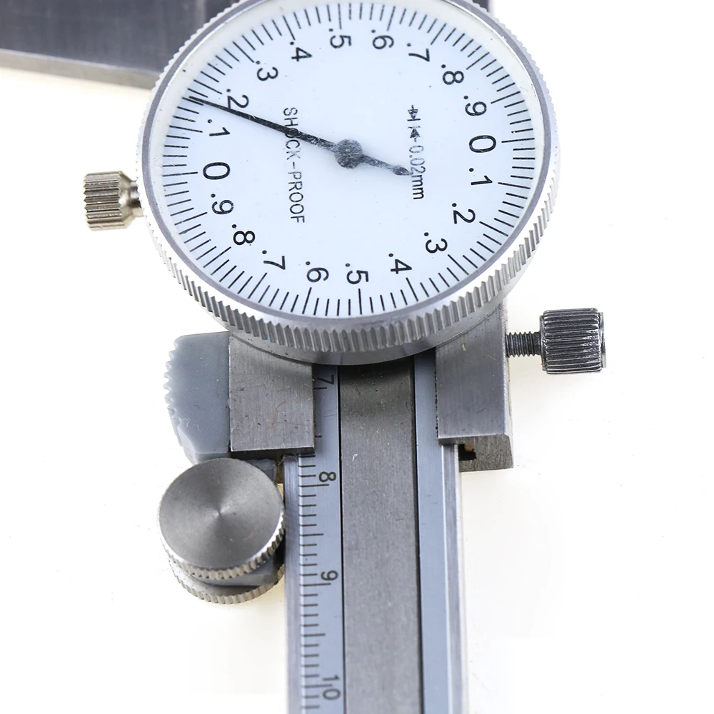 

0-150mm 6inch Precision dial caliper dial vernier caiper micrometer gauge 0-200mm
