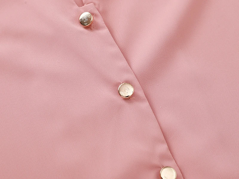 

Casual Loose Solid Sexy V Neck Women Summer Buttons Short Sleeve Blouse Shirt Office Ladies Harajuku Korean Blusa Tops SJ6329M