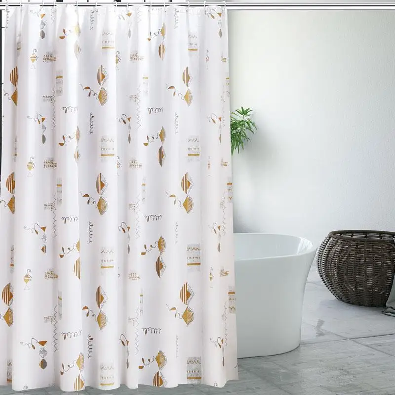 Душевая занавеска для душа тканевый комплект ванной комнаты Banyo Perdeleri | Дом и сад