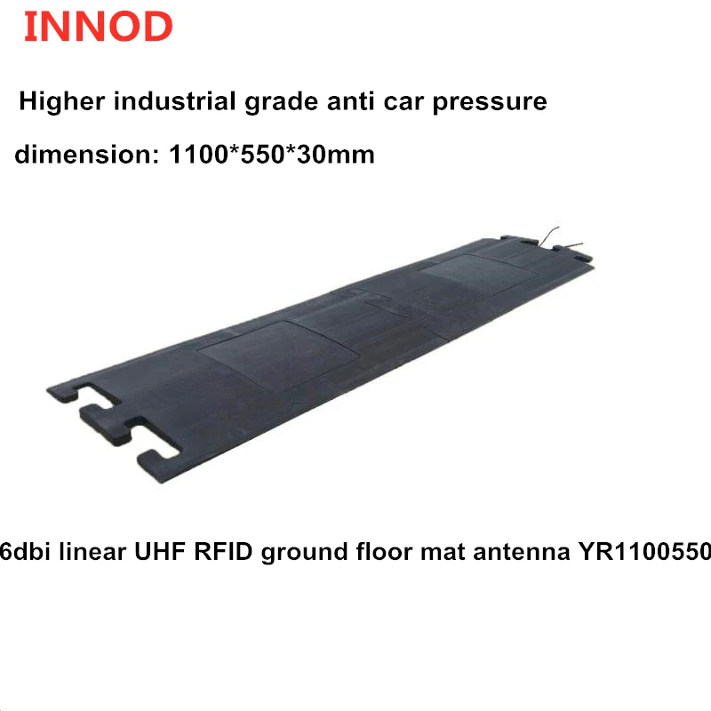 저렴한 마라톤 865mhz 915mhz 도로 경주 스포츠 타이밍 Uhf Rfid 안테나 6dbi 선형 바닥 매트 안티 자동차 압력 수명을 사용하여 오래