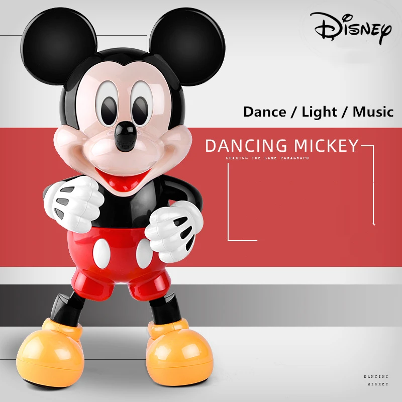 Disney оригинальный Танцы Микки Мышь ослепительно музыки блестящие Обучающие