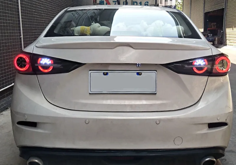 Автомобильный светодиодный задний фонарь в сборе для Mazda 3 Axela фонасветильник