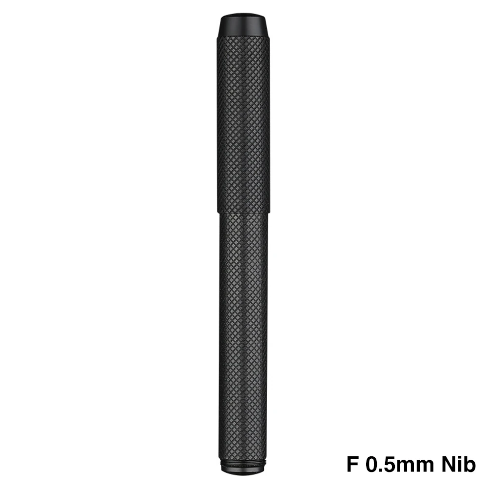 Delike Hunyuan Full Brass Stationery Black Ink EF F Nib Writing Smooth Portable Adults Kids Fountain Pen Birthday Gift School |