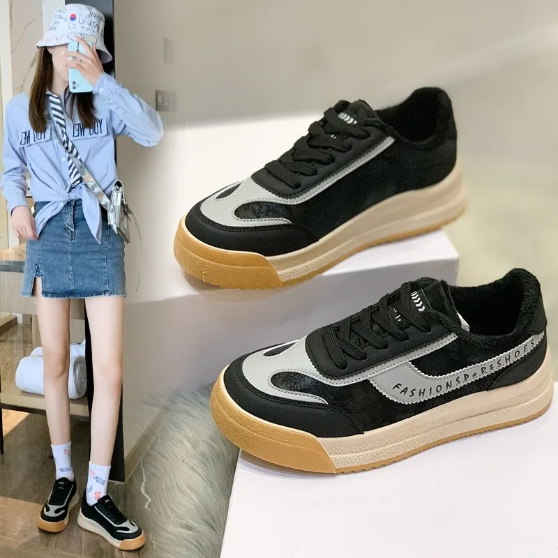 

2021 New Winter Low-top Casual Sports Shoes For Students Lightweight And Simple Breathable Sports Shoes