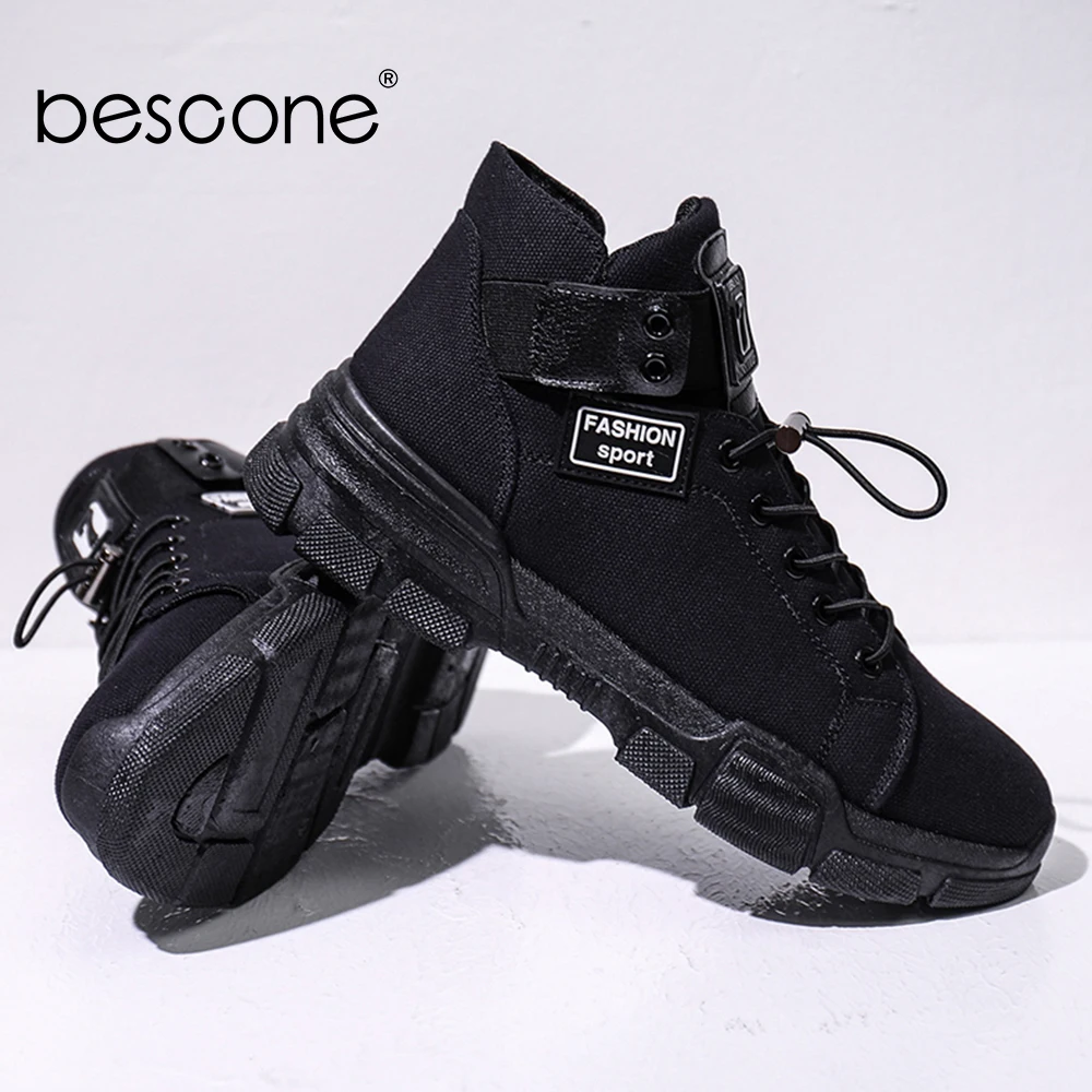 BESCONE/мужские ботильоны martin сезон весна-осень уличные повседневные кроссовки с
