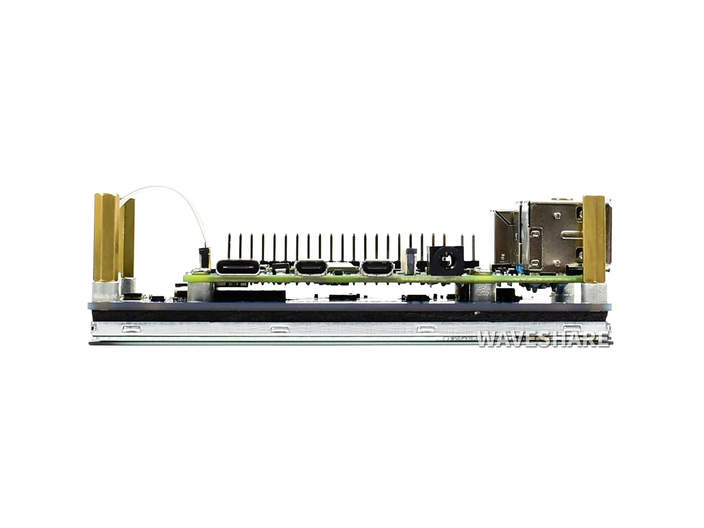Емкостный сенсорный дисплей 4 3 дюйма ЖК DSI для Raspberry Pi 800 × 480 широкий угол IPS