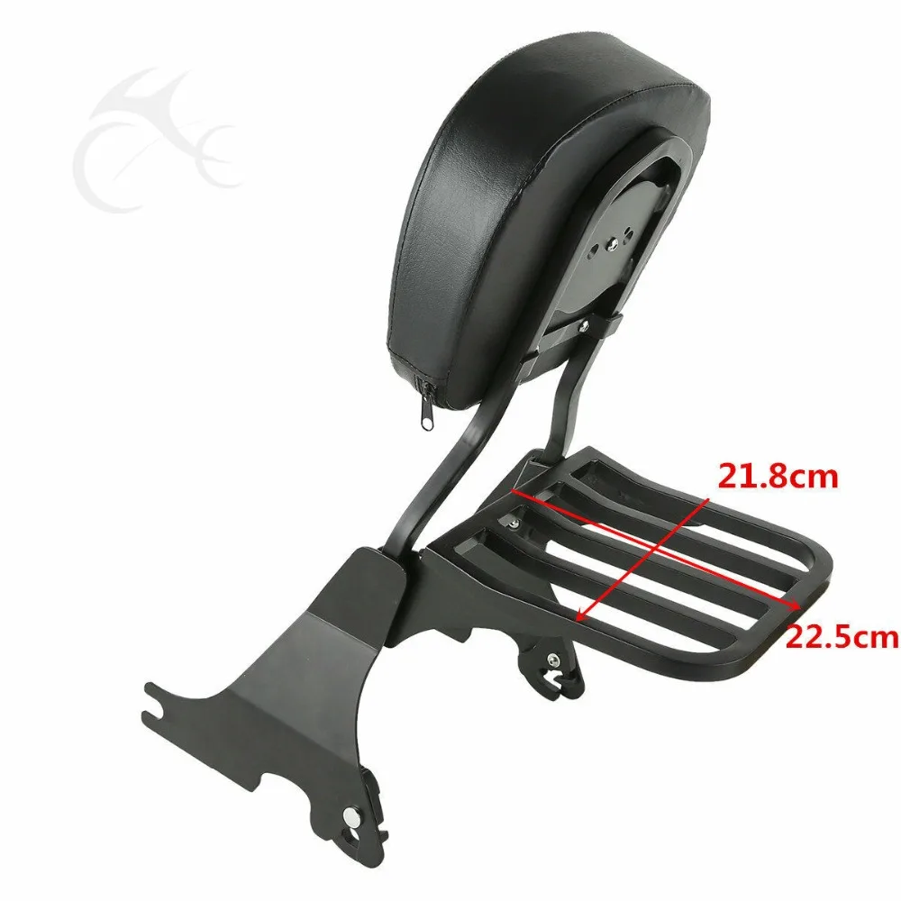 Sissy барная спинка багажная стойка для Harley Sportster XL 883 1200 04-19 Sportster XL 1200C на заказ супер низкий мотоцикл