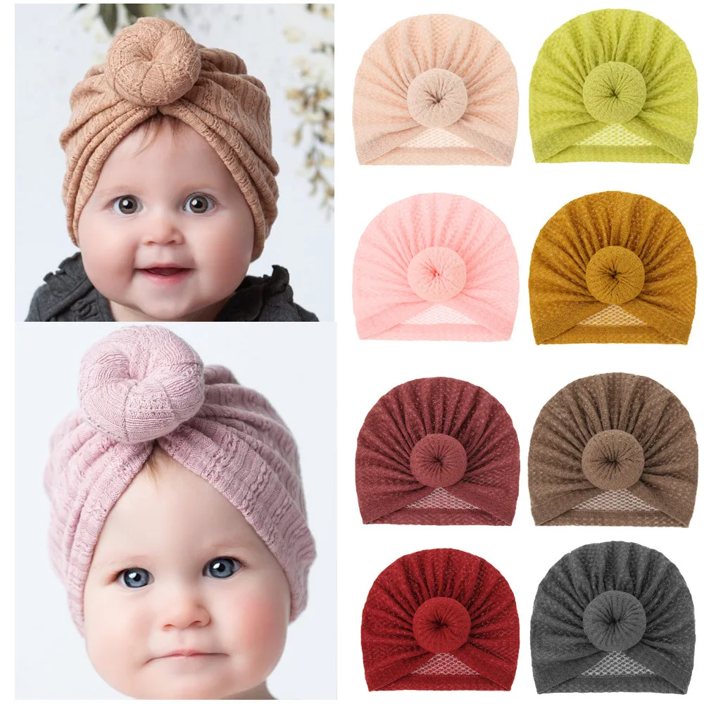 

Baby Cute Hat Girl Beanie Kids Headwear Infant Turban Photography Props Kids Elasticity Caps Cartoon Bonnets Turbante Bebe