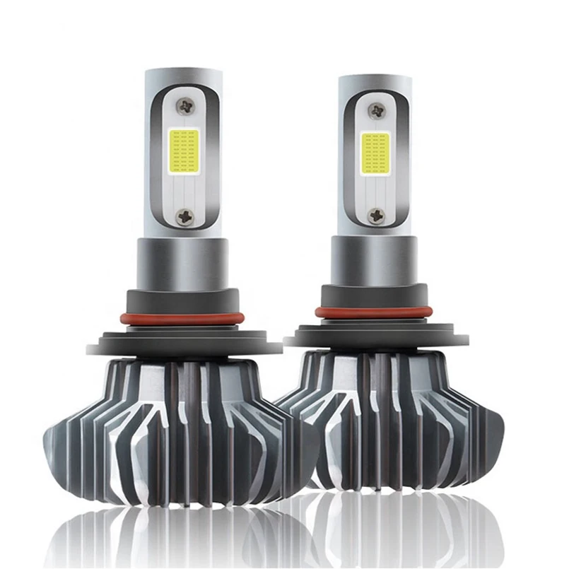 

2 шт., автомобисветодиодный светодиодные лампы H1 H8 H9 9005 9006 HB3 HB4 Turbo H7 12 В