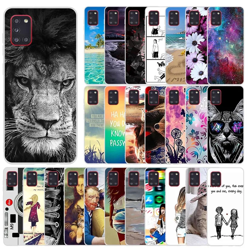 

Case For Samsung Galaxy A31 Case Silicone Phone Cover For Samsung A31 A 31 SM-A315F Phone Case Soft TPU Fundas Coque Capa Bumper