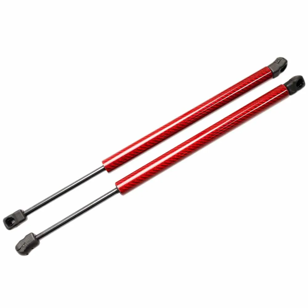 Красный 1 пара поддерживающих амортизаторов для Nissan Maxima 2000 2001 2002 2003 капот передний капот 390 мм - Цвет: Красный