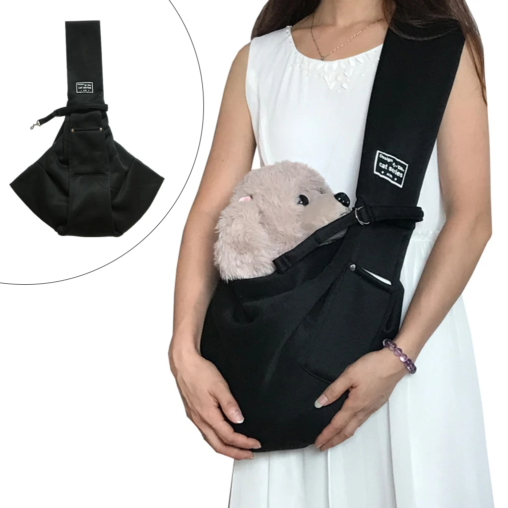 

Comfortable Pet Single Shoulder Bag Travel Dog Handbag Handmade Pet Dog Carrier Bag Breathable Travel Tote Shoulder Bag
