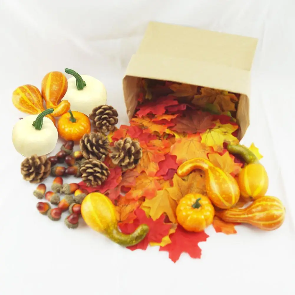 

Simulation Pumpkin Decoration Halloween Decoration Artificial Decoration Vegetables Supplies U6n1
