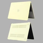 Новый чехол 2021 кремового цвета для MacBook Air Pro Retina 11 12 13 15 для mac 13,3 16 дюймов с сенсорной панелью A2337 A2338 A1989 A2159