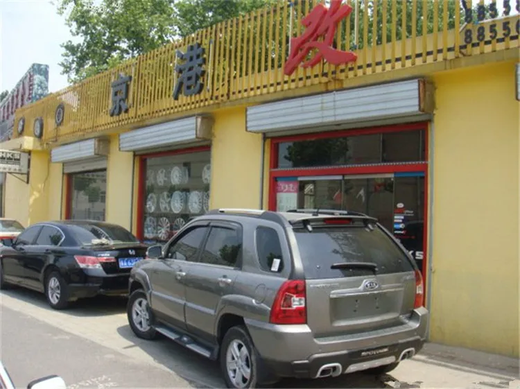 Спойлер для Sportage 2005-2009 Kia спойлер из АБС-пластика заднее крыло автомобиля цветной