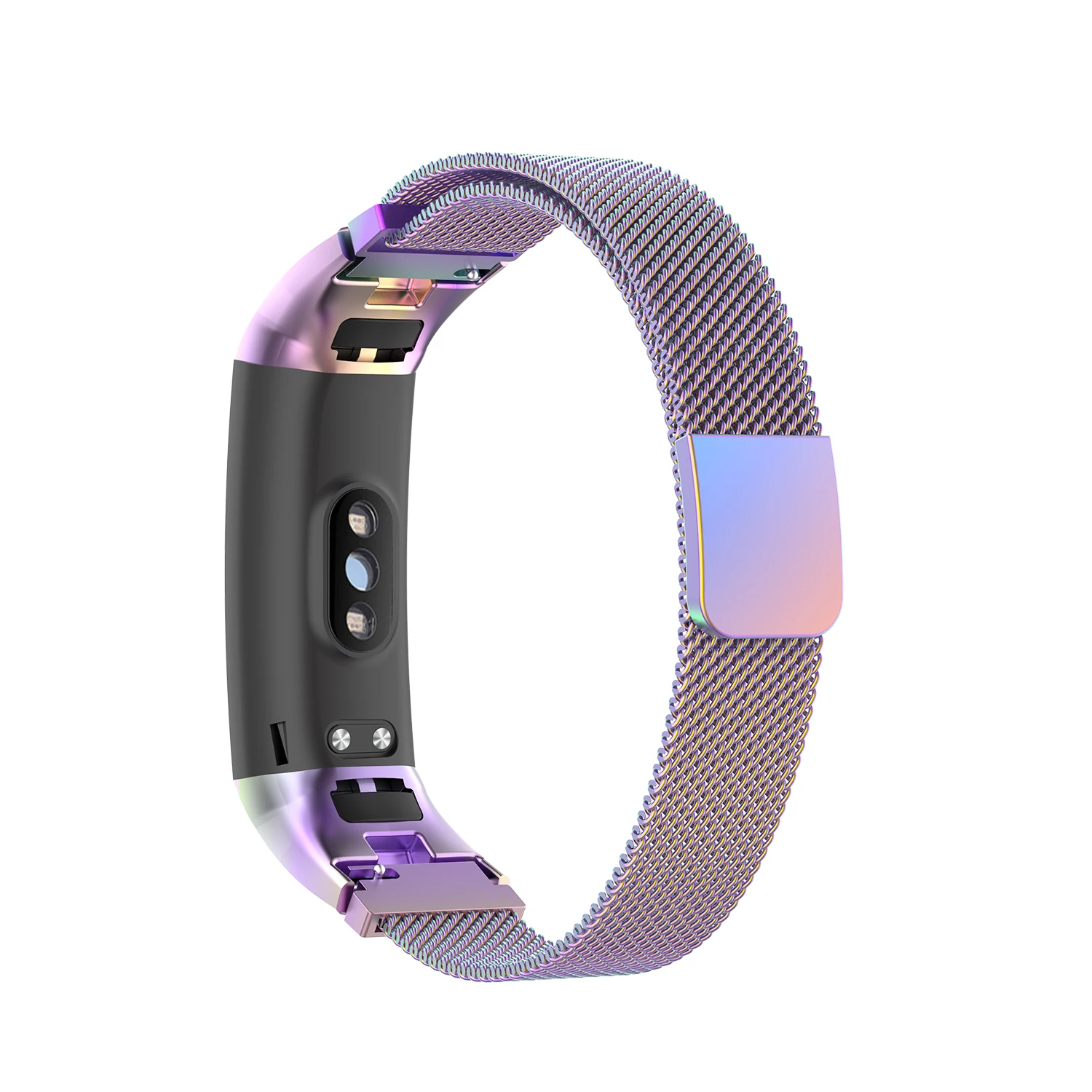 LEMFO Смарт аксессуары для huawei Honor Band 5 ремешок сменный Браслет 4 браслет магнитный с миланским плетением Нержавеющая Сталь Анти-потеря