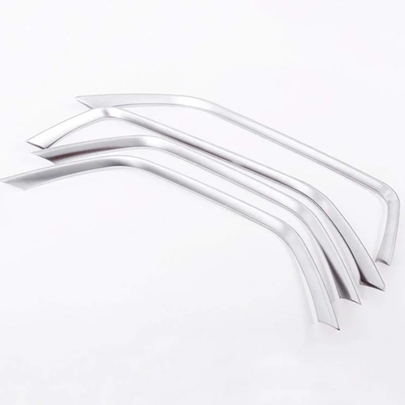 

for Land Rover Range Rover Evoque 2013-2017 Car-Styling ABS Chrome Car Door Decoration Trim Strips Accessories 4Pcs/Set