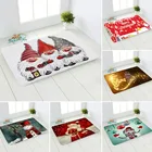 Рождественский уличный коврик с Санта-Клаусом, Рождественский Декор для подарка на новый год Рождественские украшения для дома