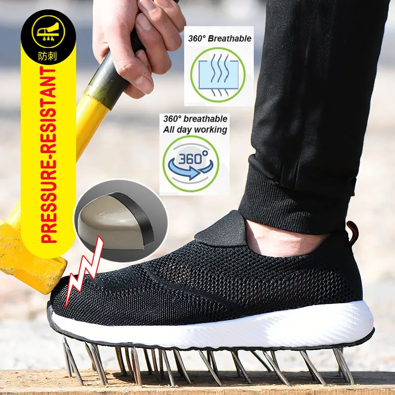 Метрический номер Безопасность рабочая обувь мужские часы со стальной носком