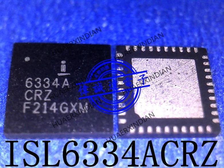 

1Pieces New Original ISL6334ACRZ-T 6334A CRZ QFN40 In Stock Real Picture