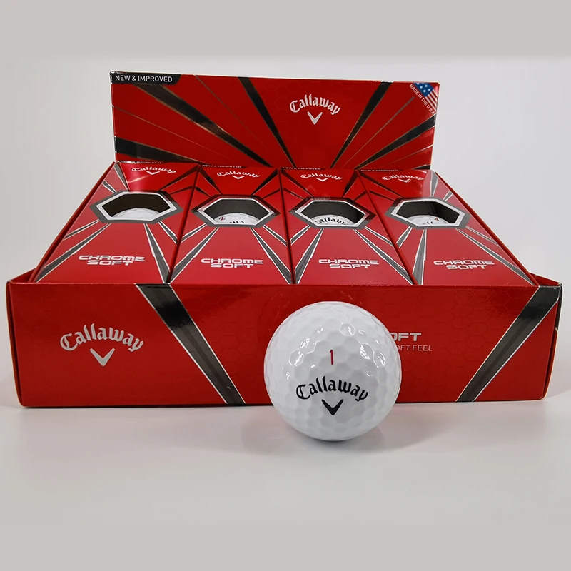 

Мячи для гольфа с максимальным расстоянием для профессиональных соревнований, белые, 12 шт.