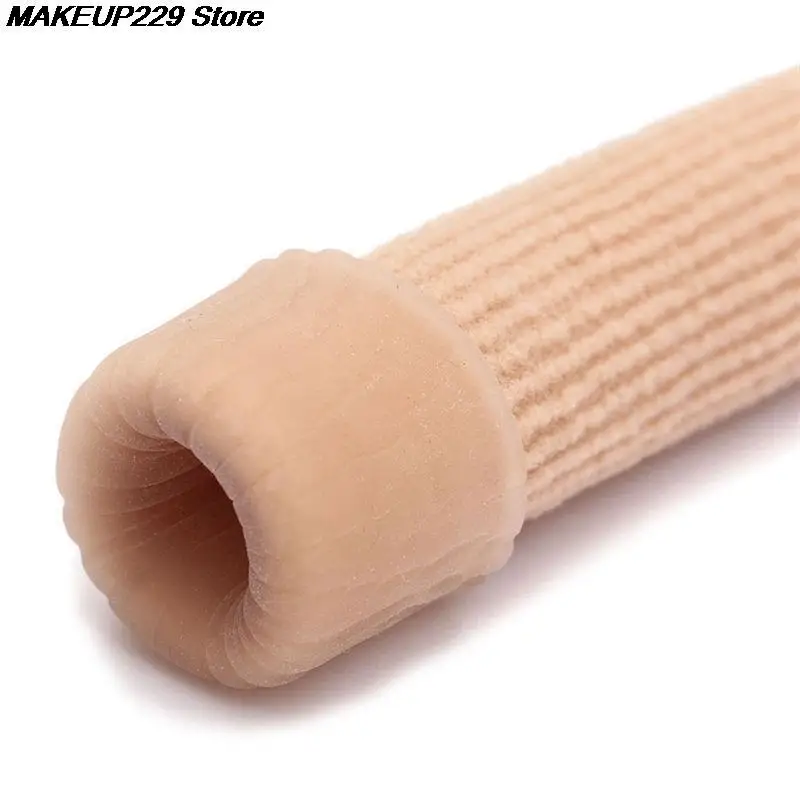 2x15 см гелевые хлопковые носки для пальцев ног колпачки блистерные мозоли защита