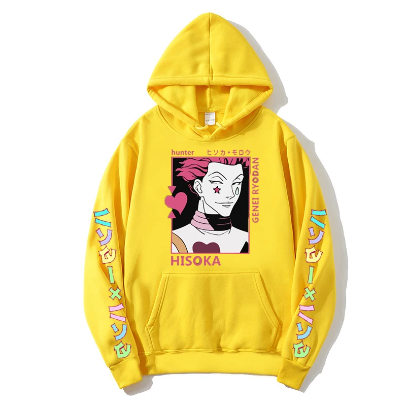 Hunter x Japanese Anime Printed Hoodies Sweatshirts Men Women Sports Funny Streetwear Man 2020 Autumn Winter | Мужская одежда