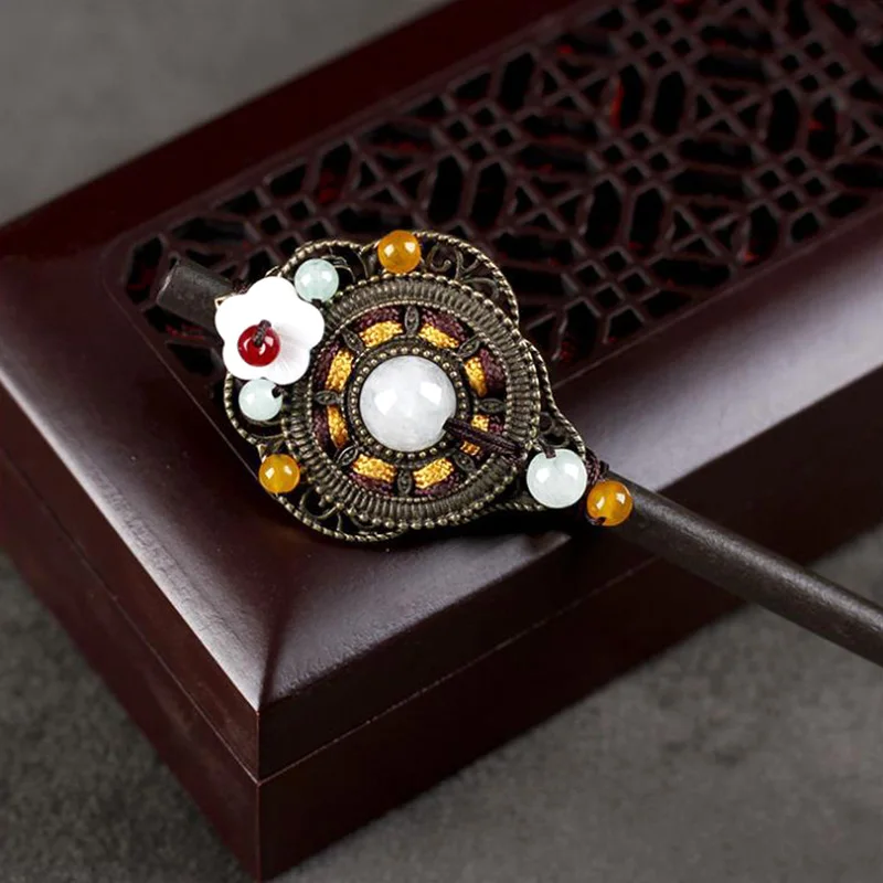 Шпилька для волос с кисточкой в стиле ретро | Украшения и аксессуары