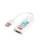 USB-тестер UT658, UNI-T дюйма, 3,0-9,0 в,-а, с ЖК-Предупреждение ем