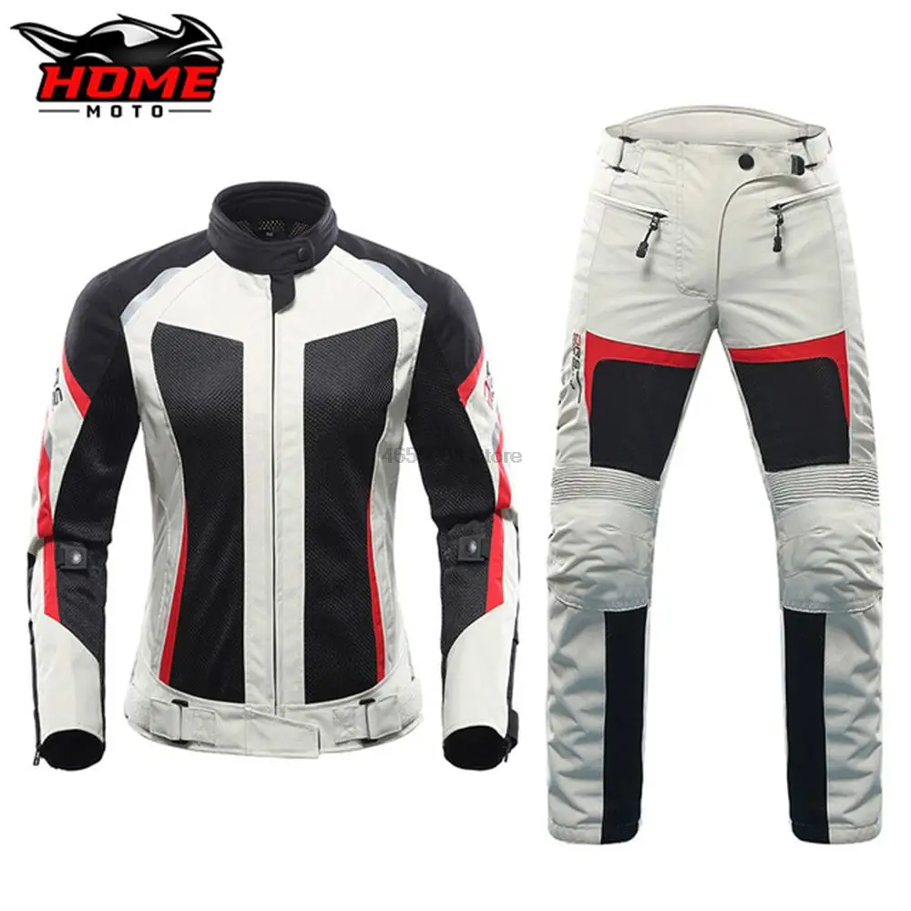 

Женский мотоциклетный пиджак, мотоциклетный комплект одежды, брюки, защита бедер, светоотражающий гоночный костюм, армированный корпус
