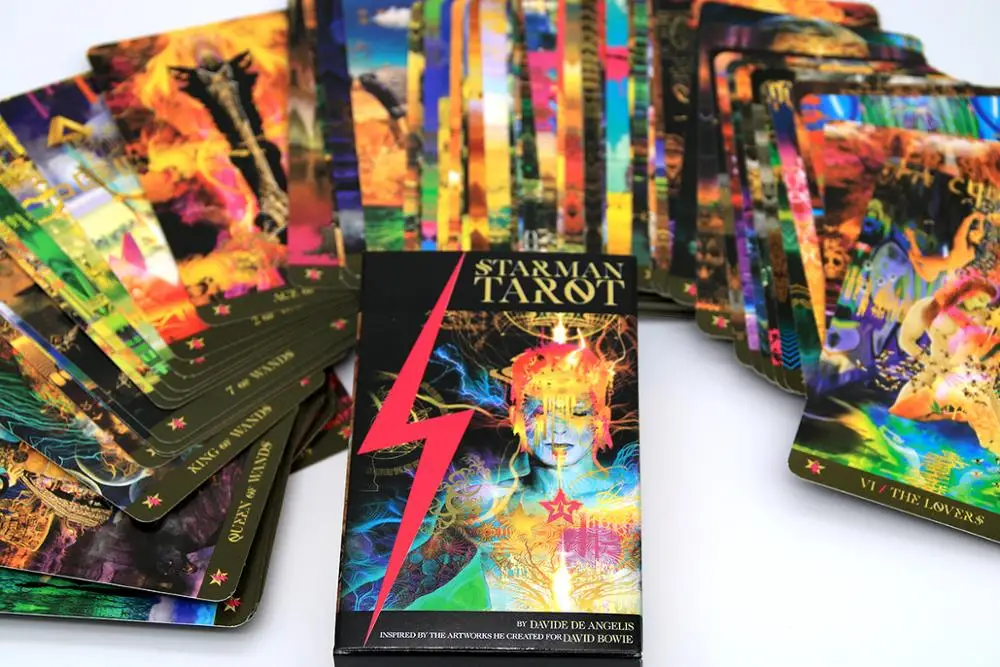 Набор Таро Starman колода из 78 карт Давид де ангелис с нетерпением ожидаемый набор